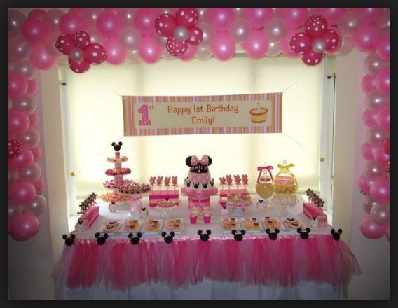 1st Birthday Minnie Mouse Theme Ideas Items Cake Table Decoration Good Morning Images Check out our gymnastics themed birthday table display and discover more inspiration on celebrations.com. 1st birthday minnie mouse theme ideas